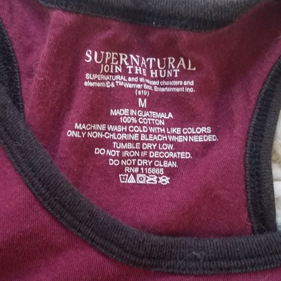 Hot Topic Supernatural Join The Hunt Tank Top - Picture 3 of 4